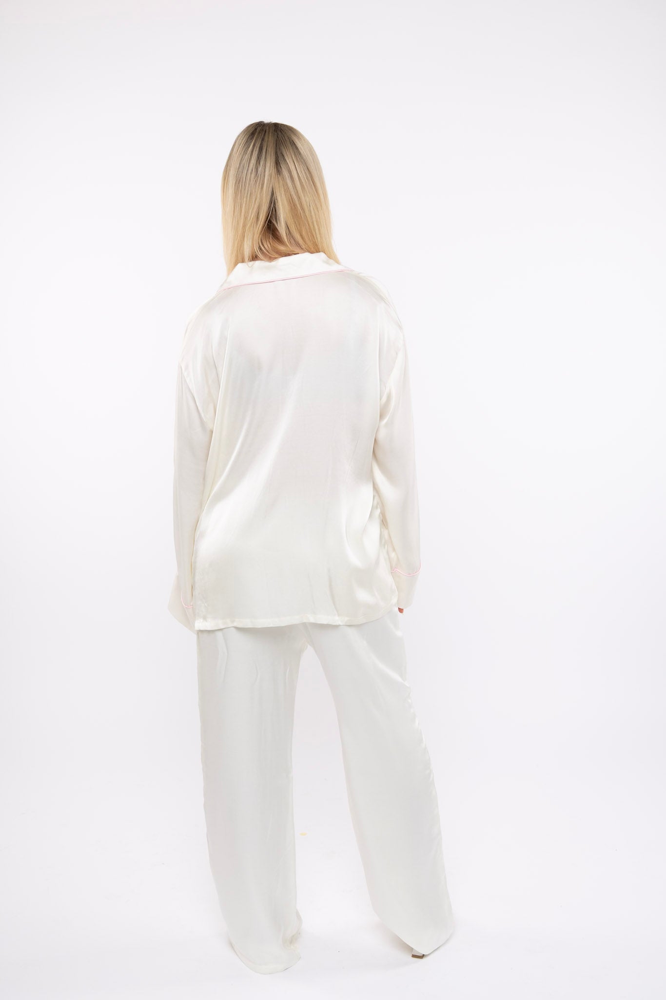 Sleeper Silk Pant in Vanilla Cream