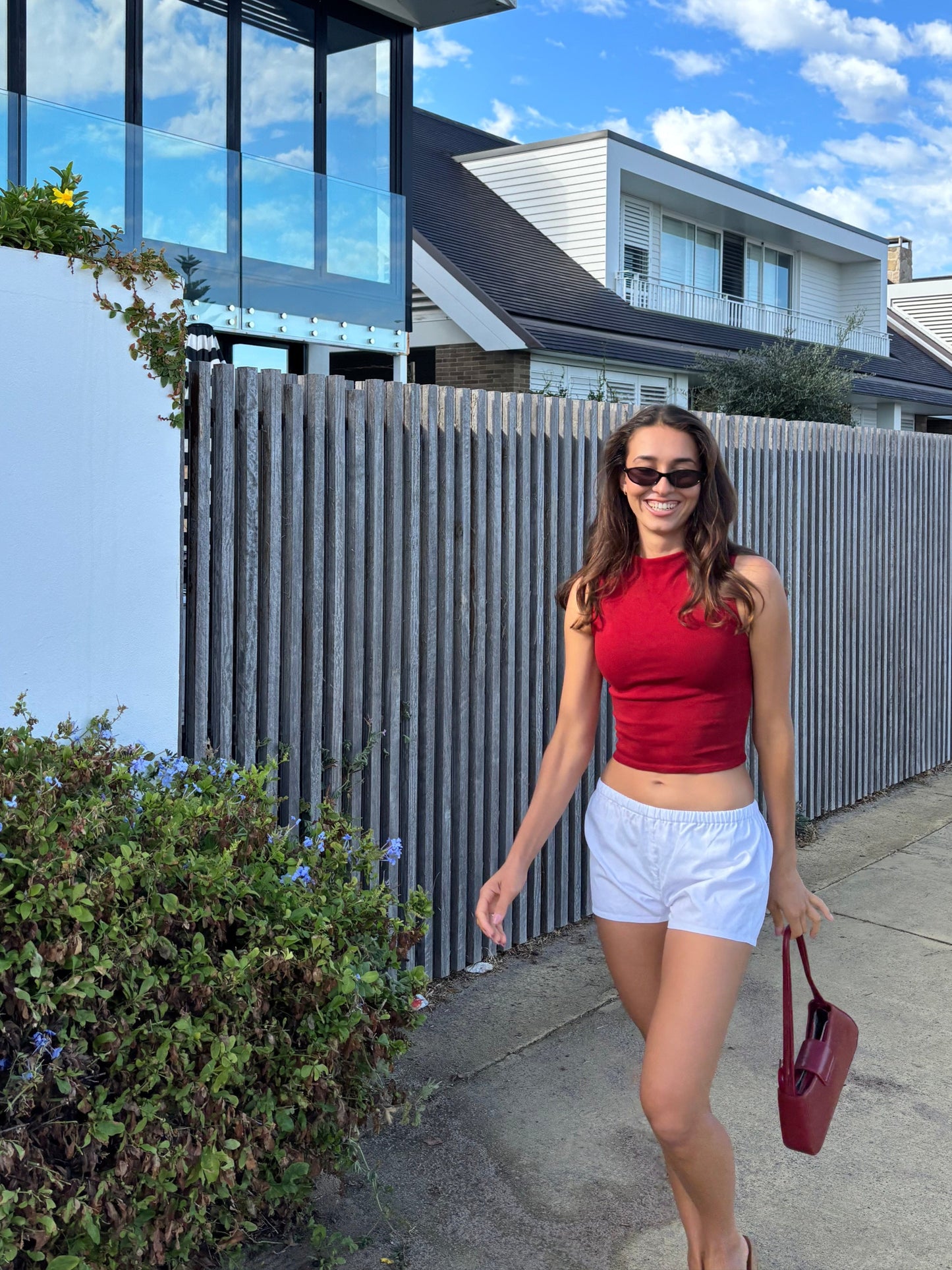 Della Mini Short in Sugar