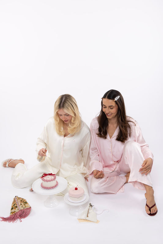 Sleeper Silk Shirt in Strawberry Fields