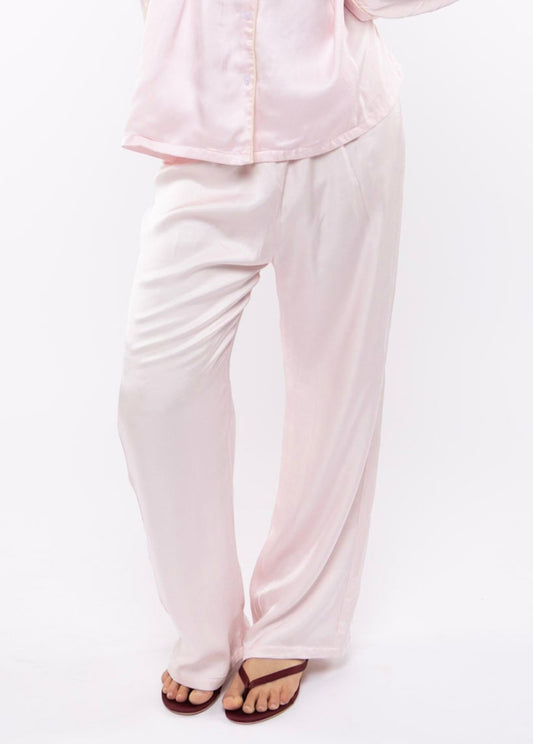 Sleeper Silk Pant in Strawberry Fields