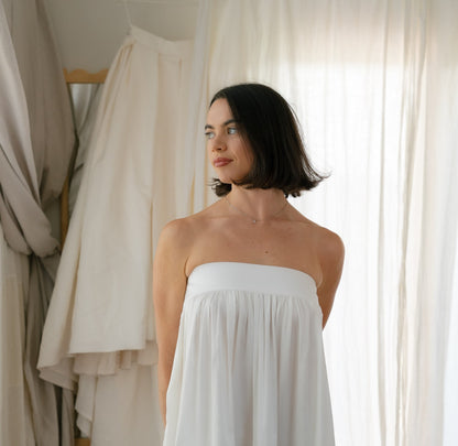 Heirloom Midi Skirt in Sugar